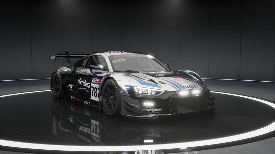 奥迪r8gt3 奥迪r8gt3刹车照片